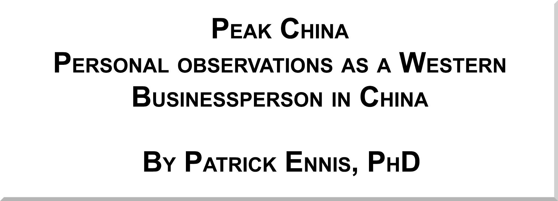 china